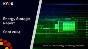 KYOS Energy Storage report sept 2024