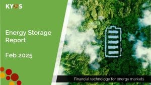 KYOS Energy storage report Feb 2025